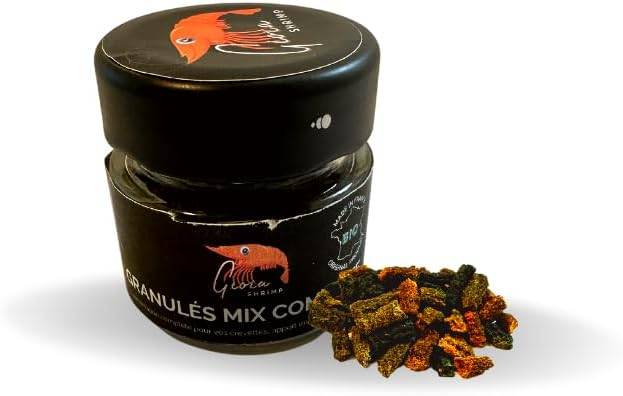 Granulés Mix Complete - Alimentation crevettes d'aquarium - Fabriqué en France - Image 1