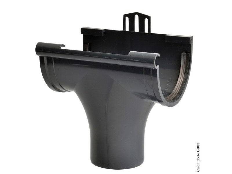 Girpi - Naissance à joint pvc ardoise GIRPI, Dév.16 cm Diam.50 mm Girpi