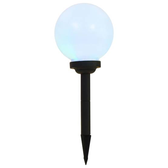 Lampe d'extérieur - Lampe de jardin LED sphérique solaire 3 pcs 20 cm RVB - Image 3