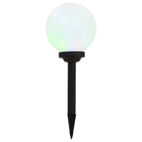 Lampe d'extérieur - Lampe de jardin LED sphérique solaire 3 pcs 20 cm RVB - Image 4