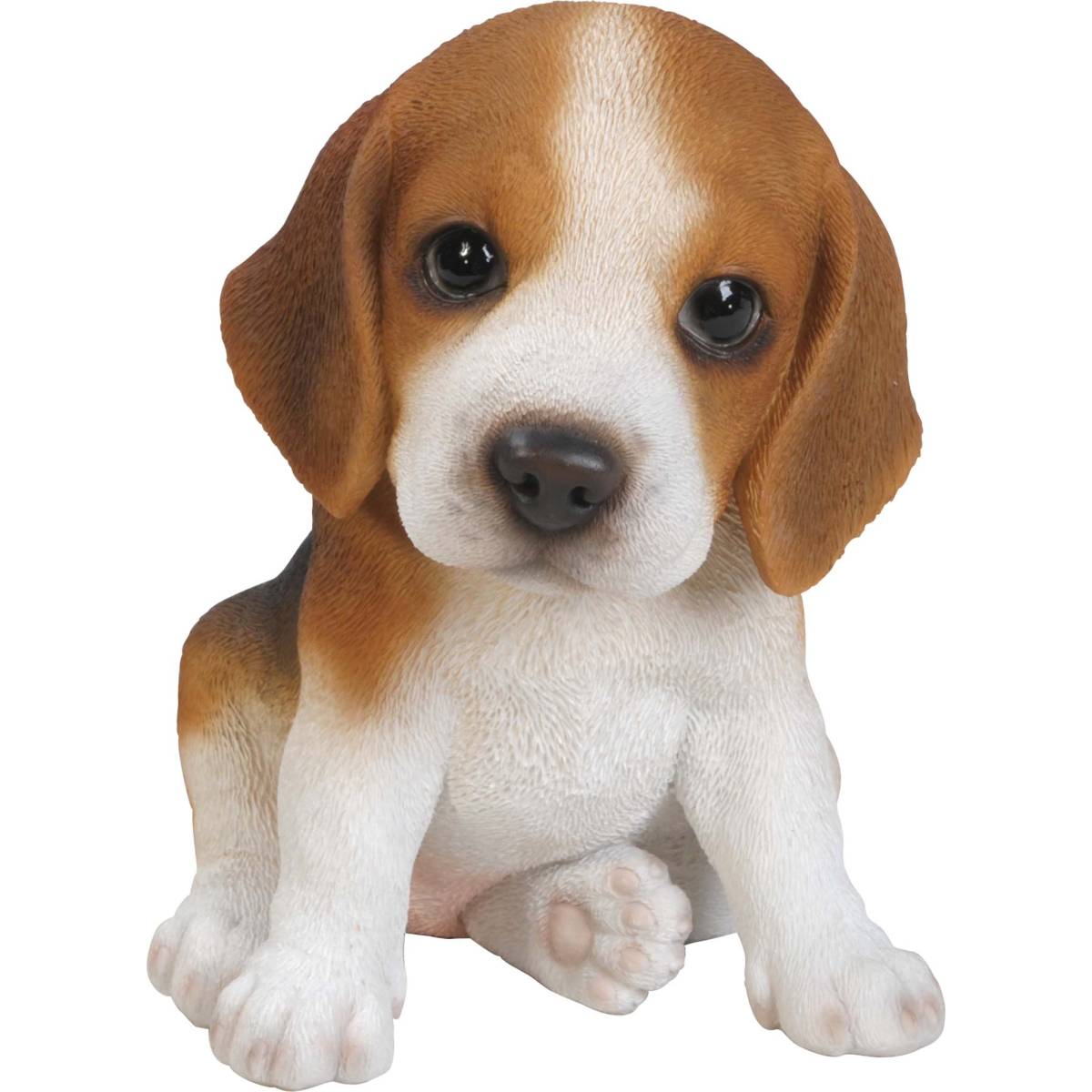 Vivid Arts - Chiot Beagle assi en résine 15 cm - Imagen 1