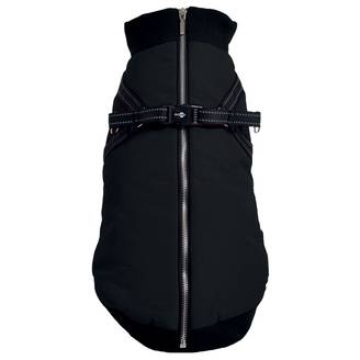 Manteau Bomber noir avec harnais intégré Taille : 38M BOBBY