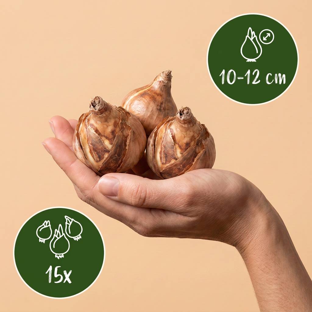 La Green Touch - Narcisse February Gold - 15 bulbes - calibre 10/12 - Image 3