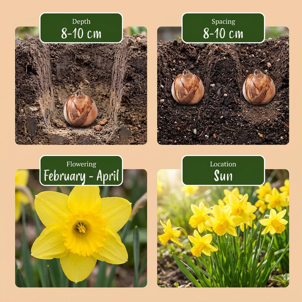 La Green Touch - Narcisse February Gold - 15 bulbes - calibre 10/12 - Image 4