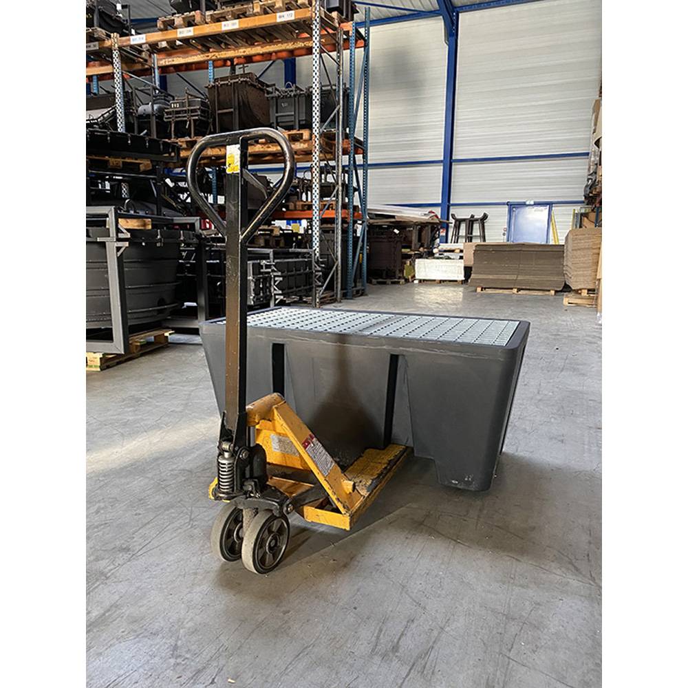 Bac de rétention pehd 240l premium pour 1 fût-lot de 4-plast'up rotomoulage - Imagen 3