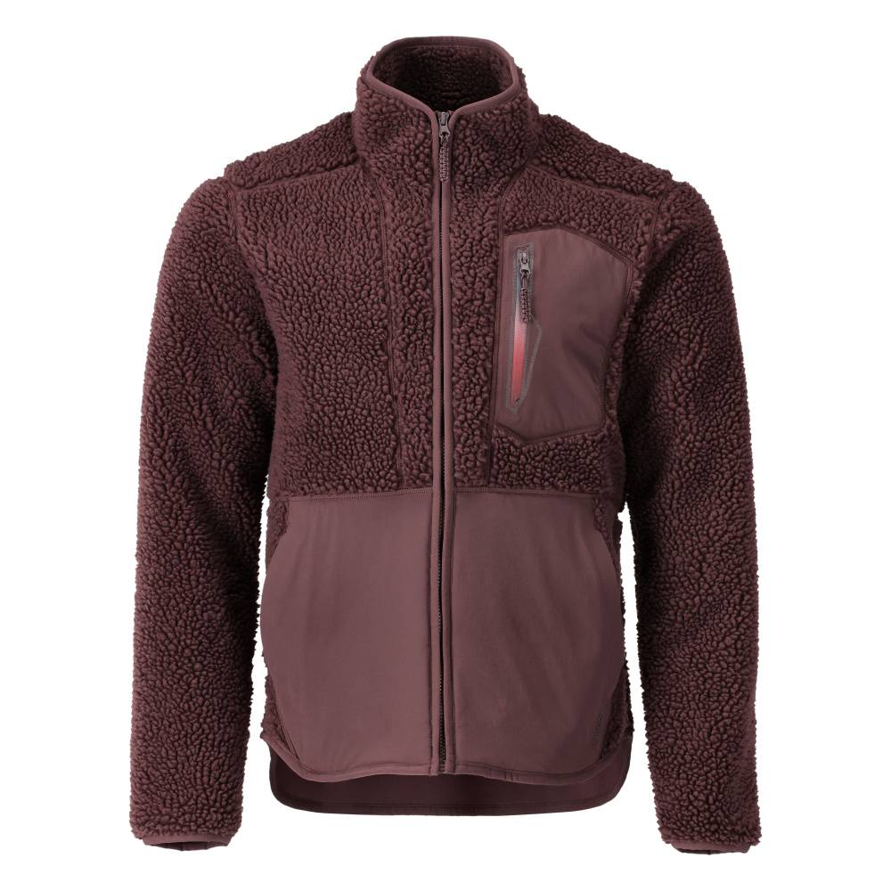 Mascot - Veste de travail fourrure zippé MASCOT Customized - 22303-682-Bordeaux-XL