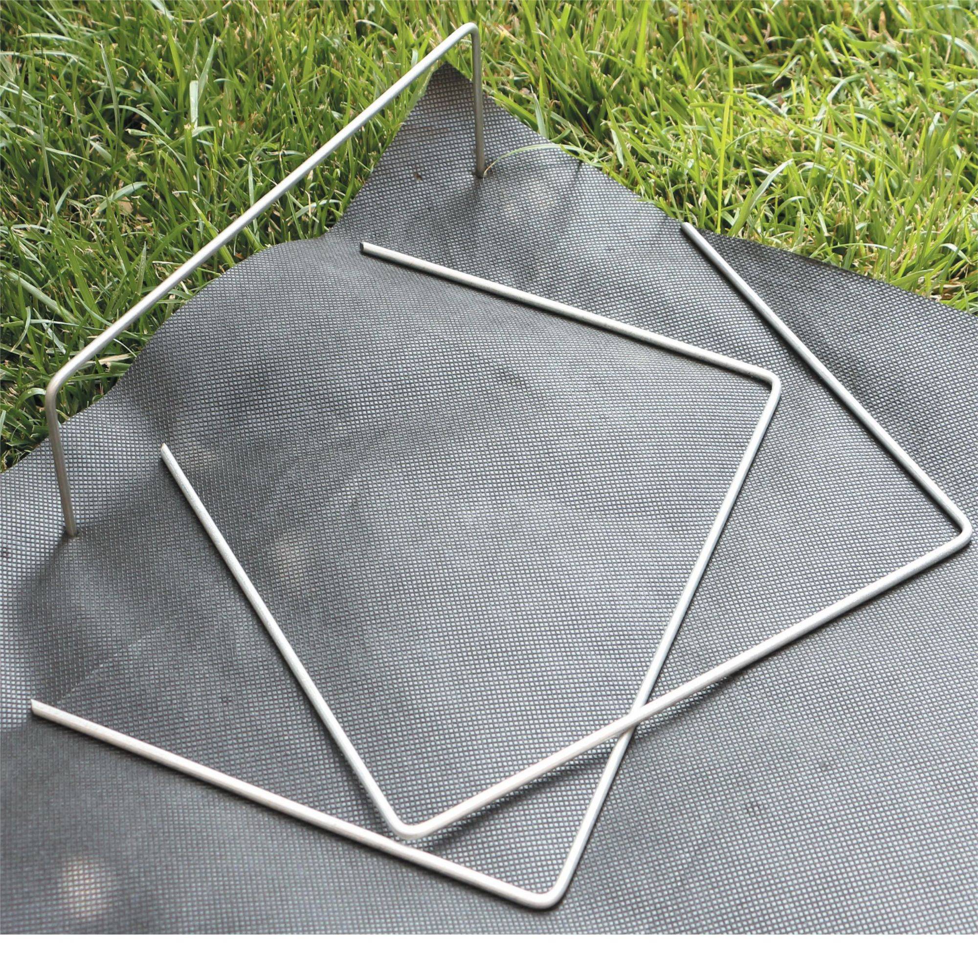 Agrafes 15 x 20cm métalliques galva - 10 pcs - Image 1