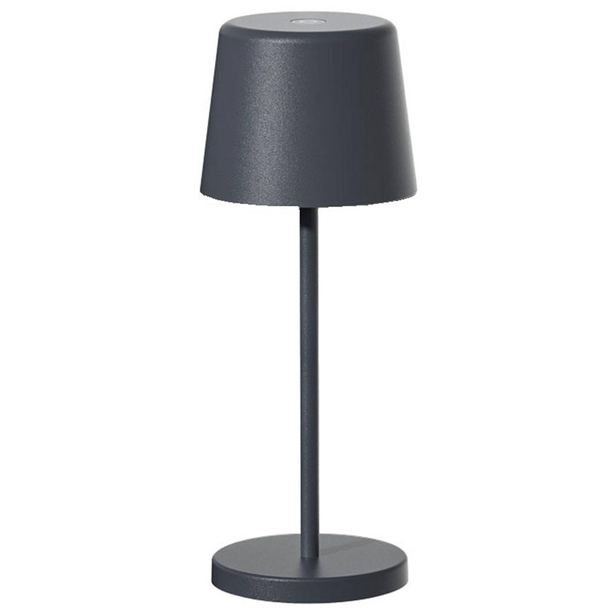 Lumisky - Lampe de table sans fil MINI KELLY Gris H22cm - Imagen 1