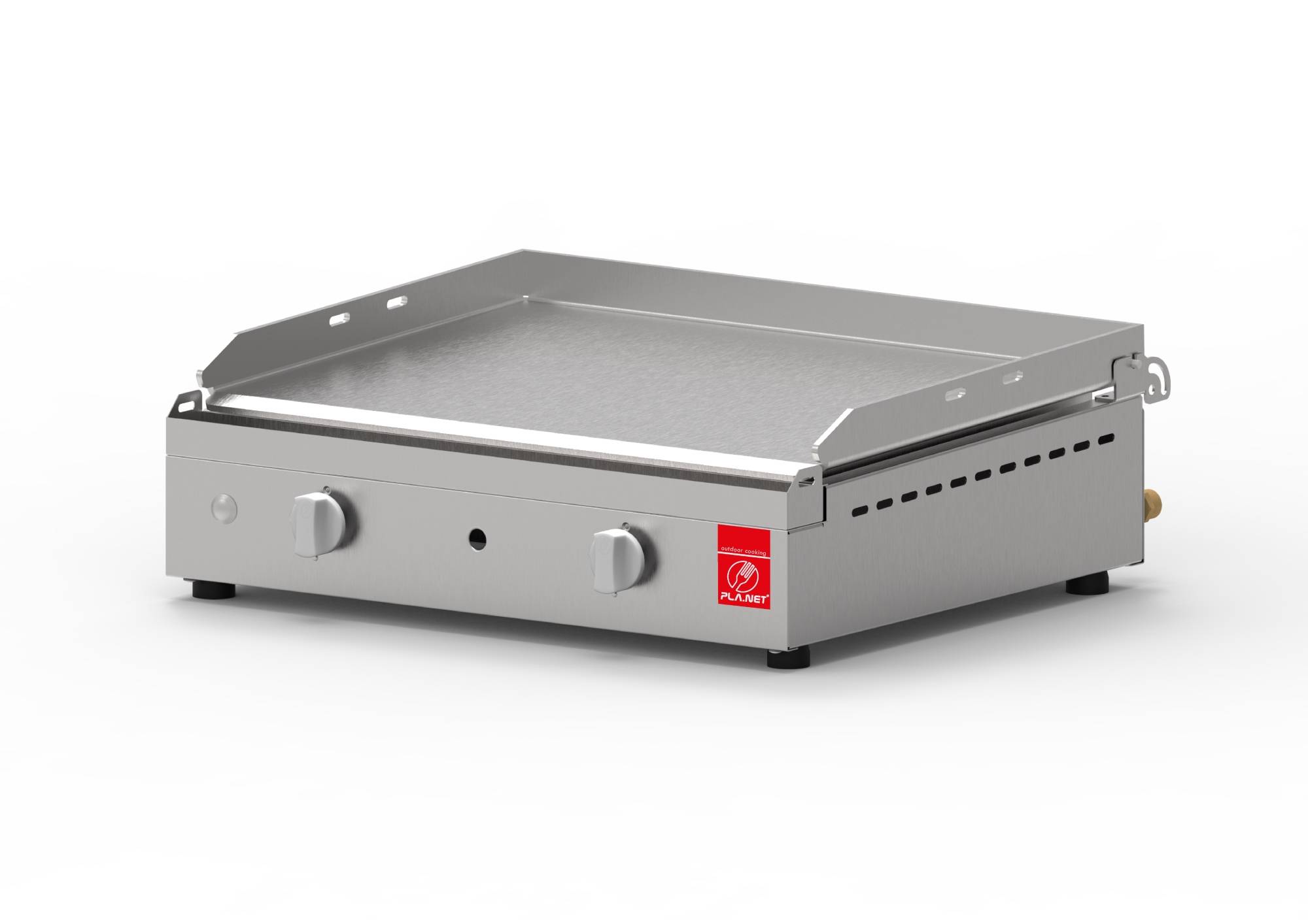 Plancha Planet - Plancha CHEF 55 Lisse + Chariot Fermé + Couvercle + Housse PLANET - Imagen 2