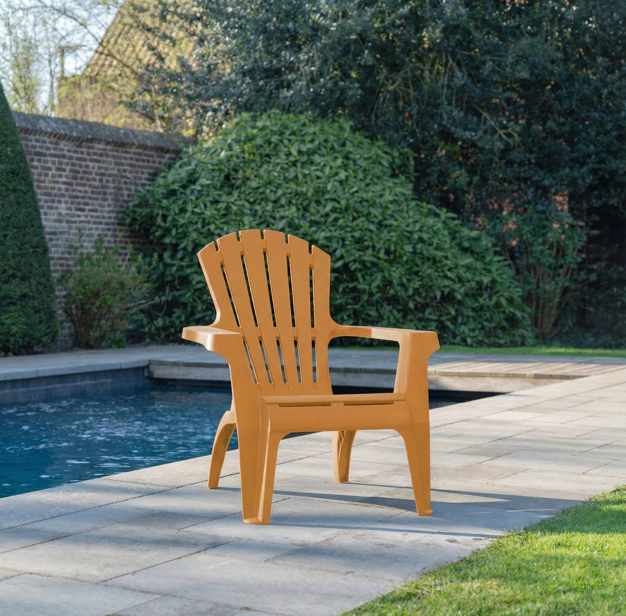 Lot de 4 Fauteuils adirondack Ocre - Image 5