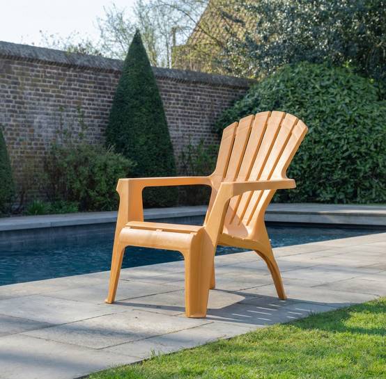 Lot de 4 Fauteuils adirondack Ocre - Image 6