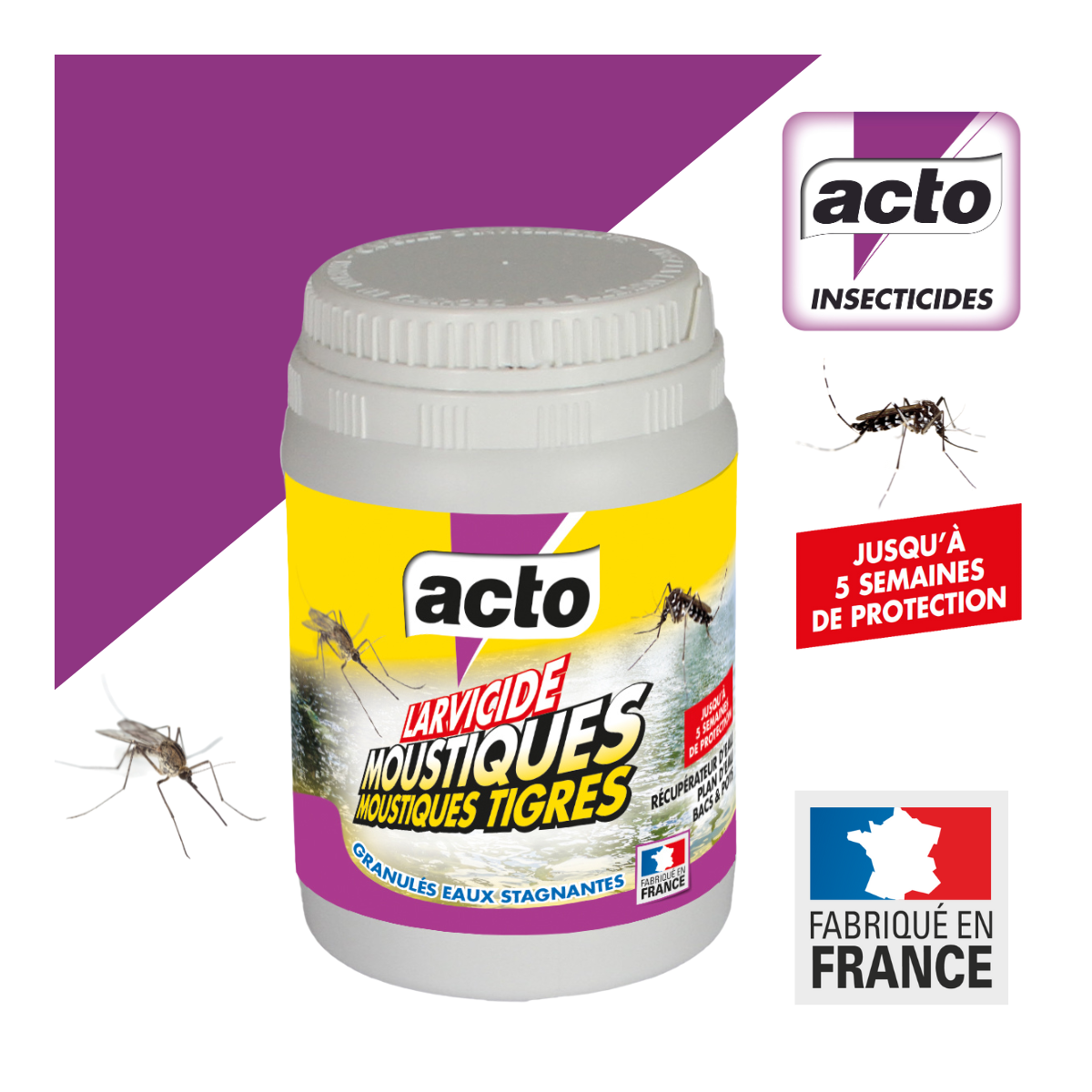 Acto - ACTO Larvicide : Éradiquez les moustiques dans votre jardin - Image 2