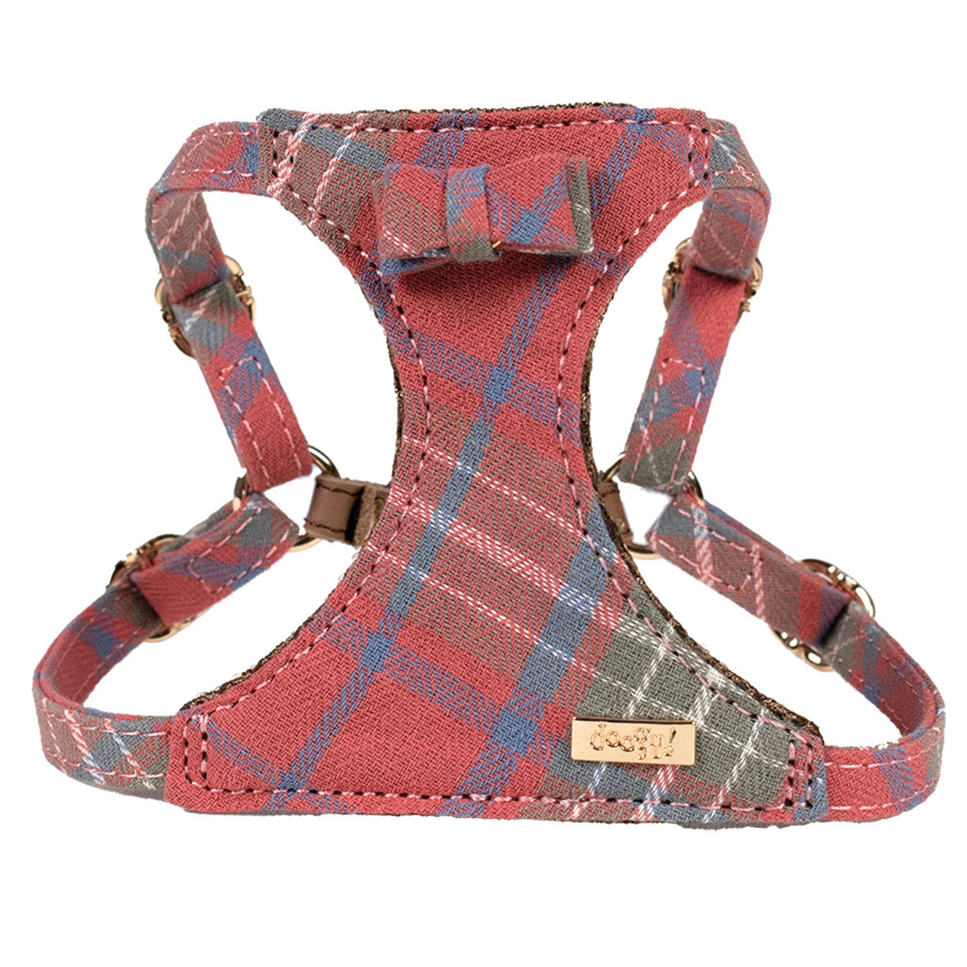 Harnais Scottish Rouge : M DOOGY FASHION