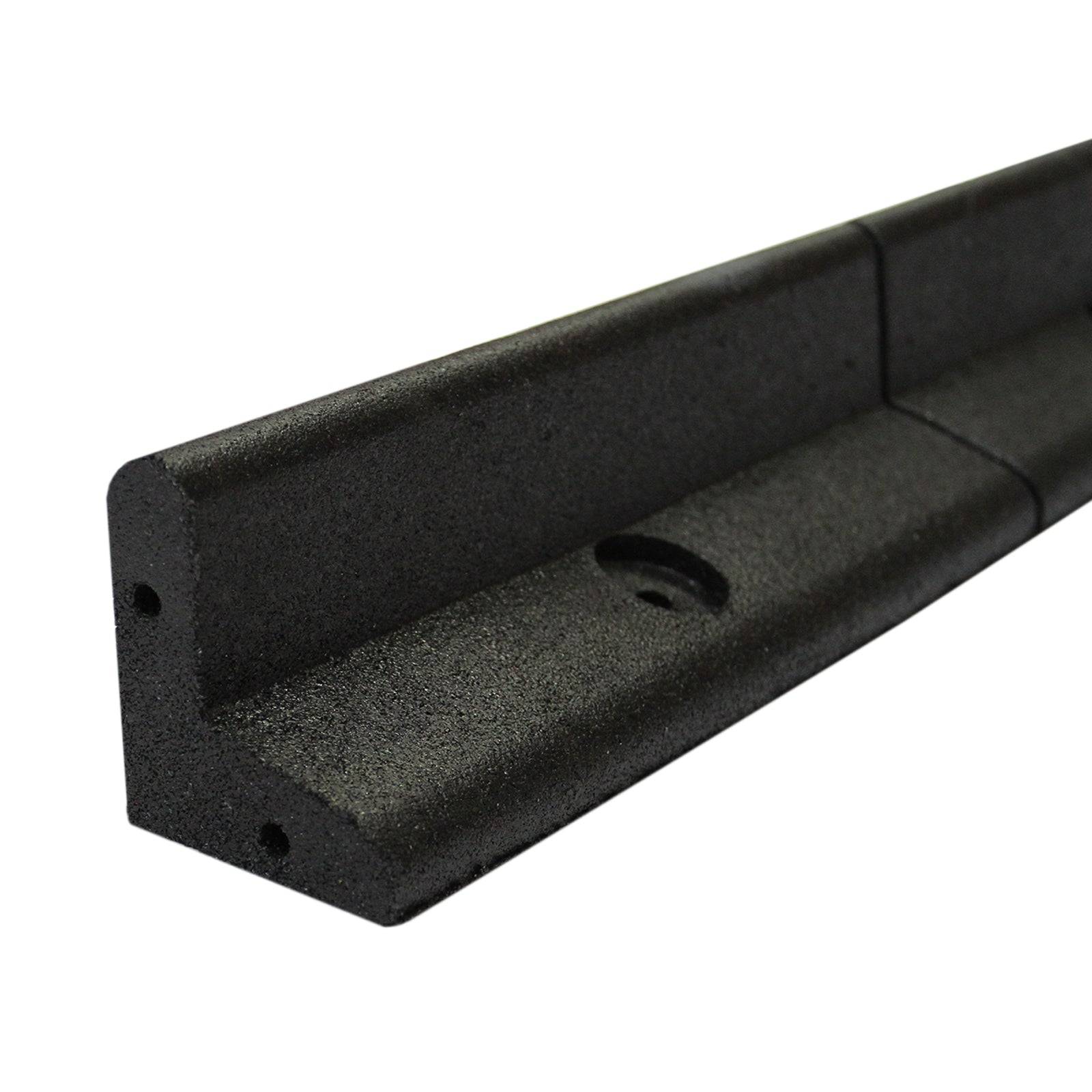 Monstershop - Bordures de Pelouse Flexible 1.2m Noir x 6 - Imagen 3