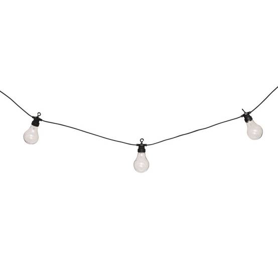 Guirlande LED solaire noir L500cm ATMOSPHERA CREATEUR D'INTERIEUR - Image 2