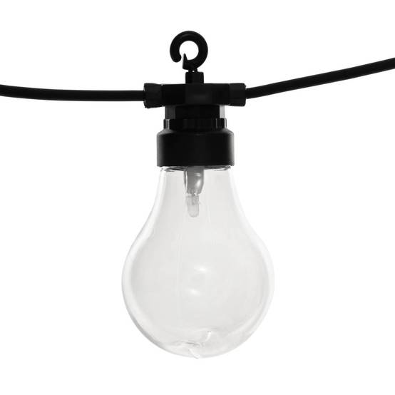 Guirlande LED solaire noir L500cm ATMOSPHERA CREATEUR D'INTERIEUR - Image 4