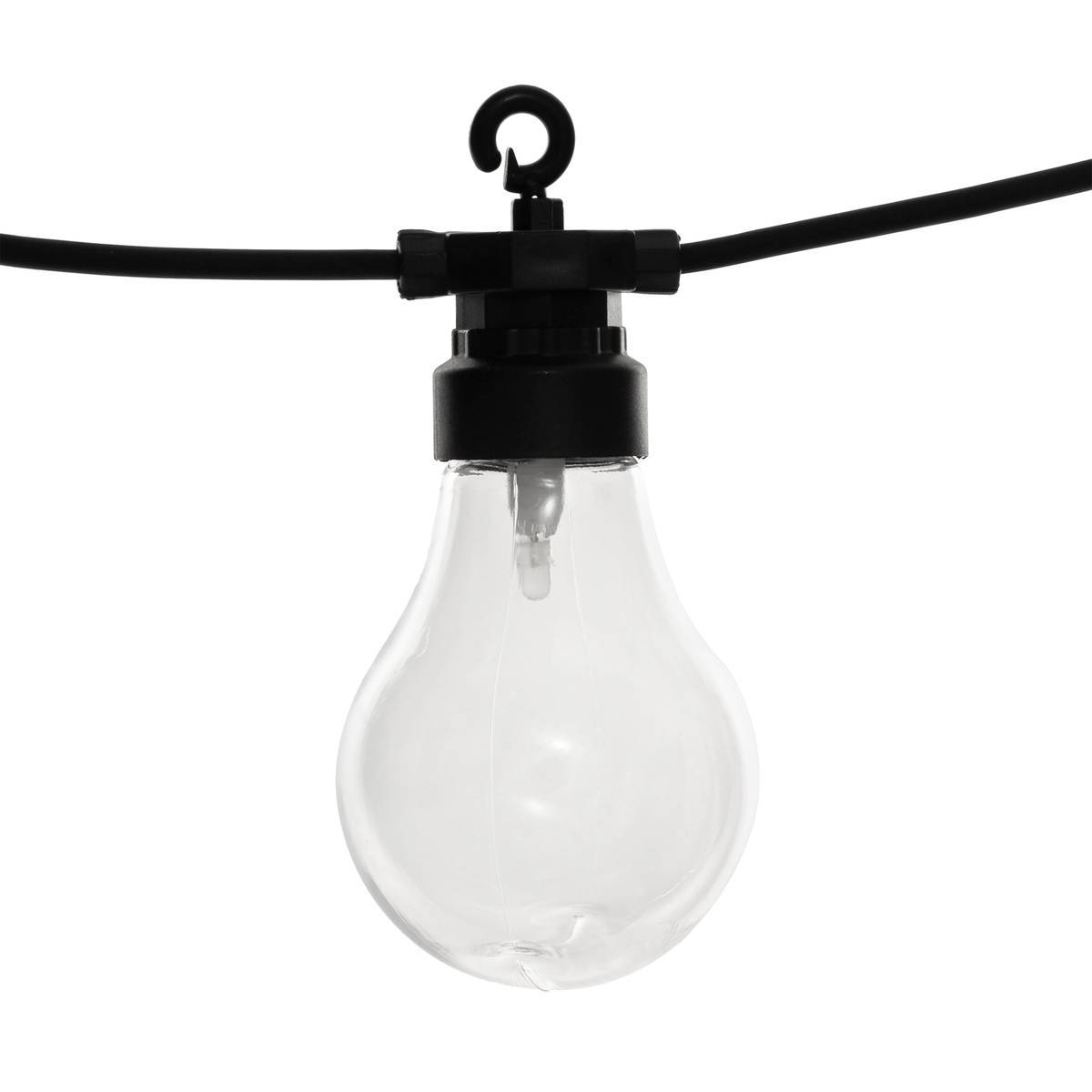 Guirlande LED solaire noir L500cm ATMOSPHERA CREATEUR D'INTERIEUR - Imagen 4