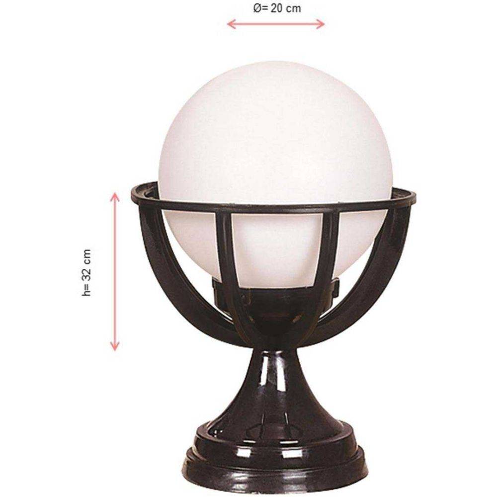 Hanah Home - Lampe de jardin à poser en ABS Bop - Imagen 2