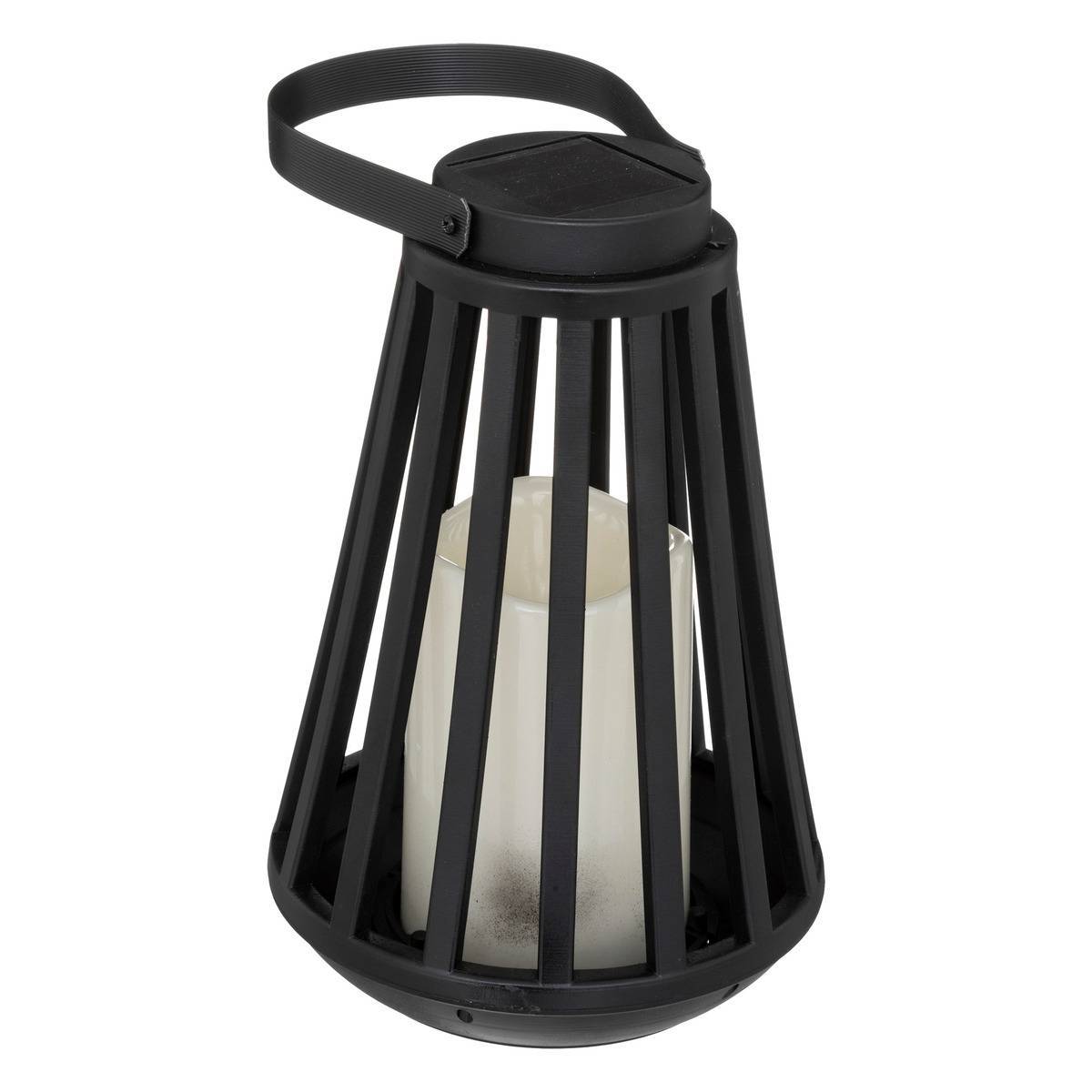 Lanterne d extérieur solaire "Brit" H. 21,5 cm ATMOSPHERA CREATEUR D'INTERIEUR - Image 1