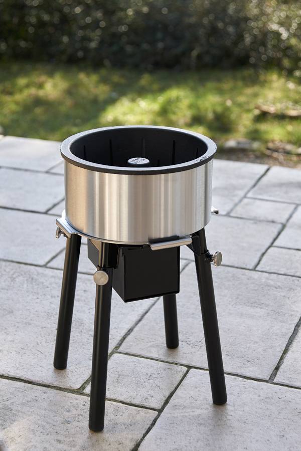 QAÏTO BBQ camping plancha brasero aux pellets Seau epoxy OR - Image 1