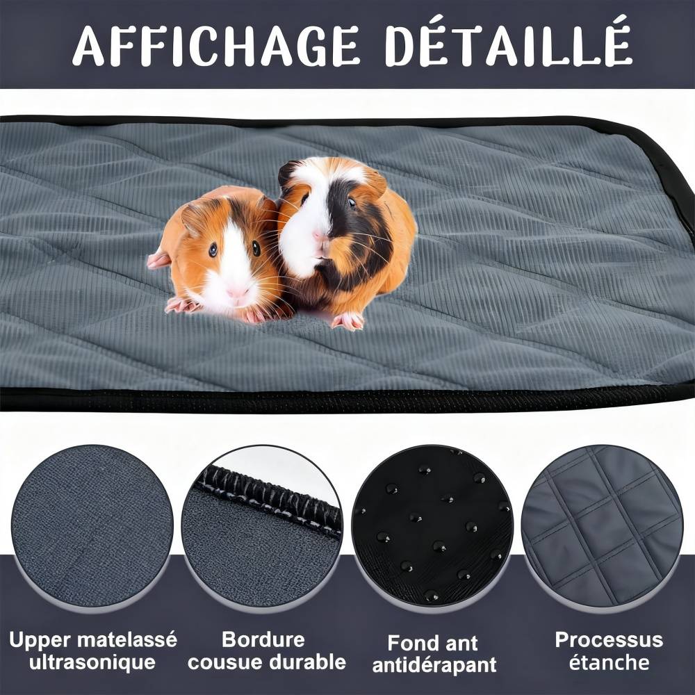 Tapis de pipi pour hamster chiot chaton lapin DtopbuyAge - Image 3