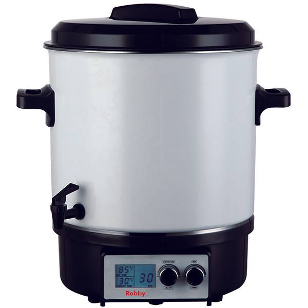Robby - Stérilisateur de bocaux électrique avec écran lcd robinet et minuteur 27l 1800w STERI PRO LCD Robby - Imagen 2