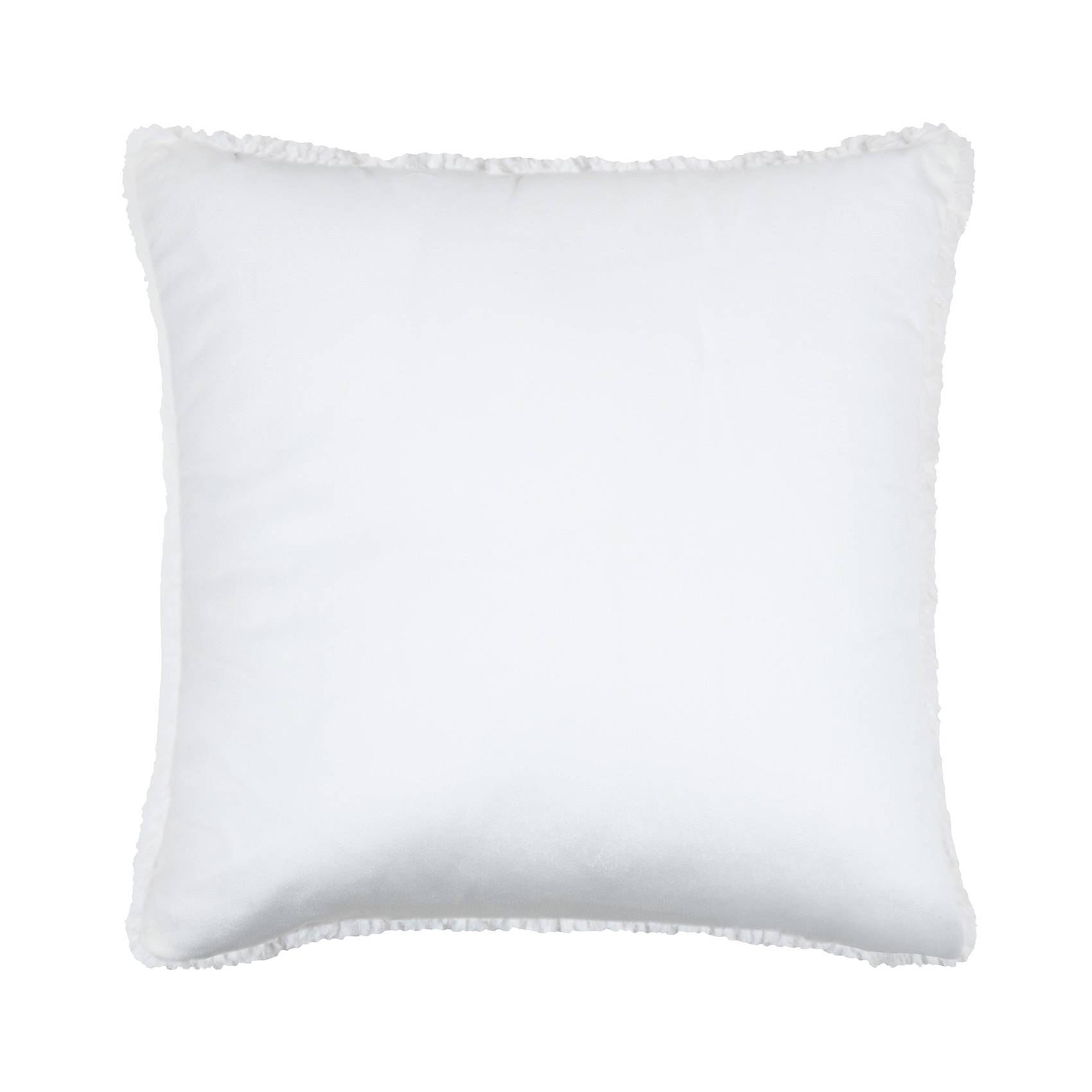 Lovely Casa - Coussin carré imitation fourrure avec recto velours - LOVELY CASA - Imagen 2
