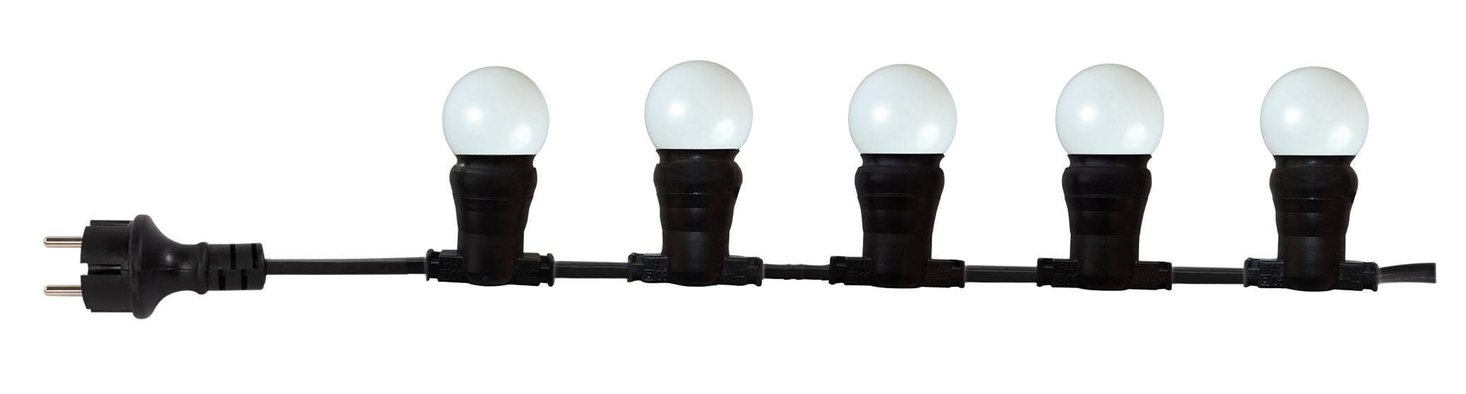 Tibelec - Guirlande extérieure 10 ampoules B22 blanc chaud 500 lumens Pro 10m TIBELEC TIBELEC - Imagen 1