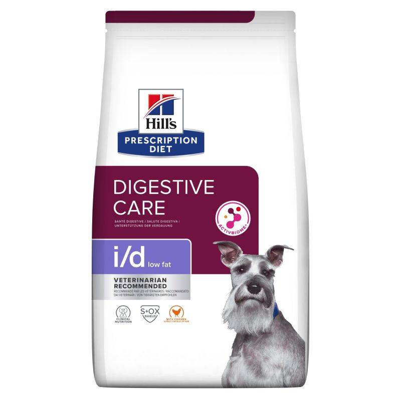 CROQUETTES CHIEN ADULT PRESCRIPTION DIETS I/D LOW FAT - HILL'S 4 kg - Image 1