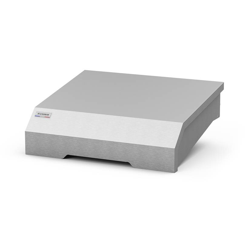 Le Marquier - Couvercle 60 Exclusive/Vintage en inox pour planchas 60 Pure/Baia/Amalia Le Marquier