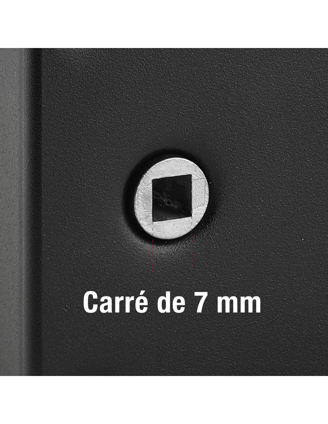 Serrure verticale 6 gorge 130x75 mm THIRARD à tirage - Gauche - 034020 - Imagen 4