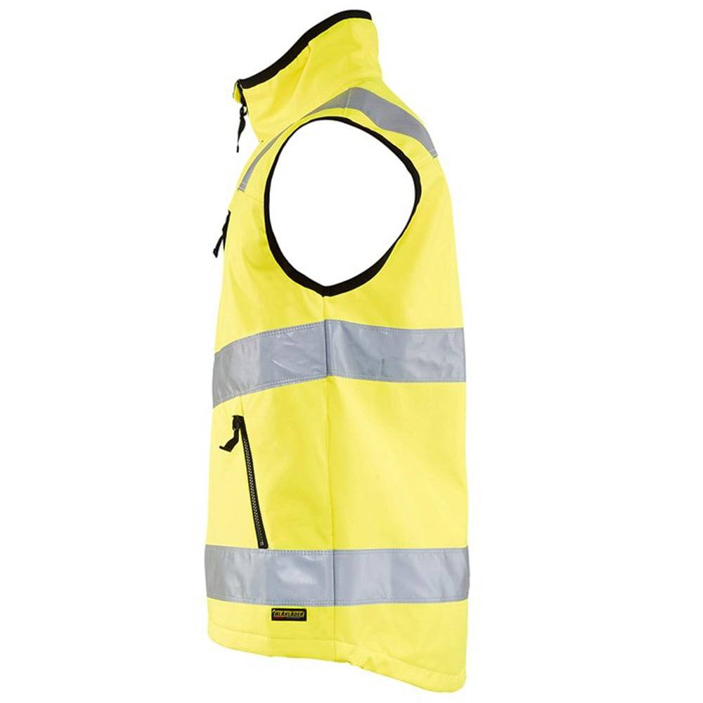 Gilet sans manches haute visibilité Blaklader Softshell Jaune 4XL - Image 6