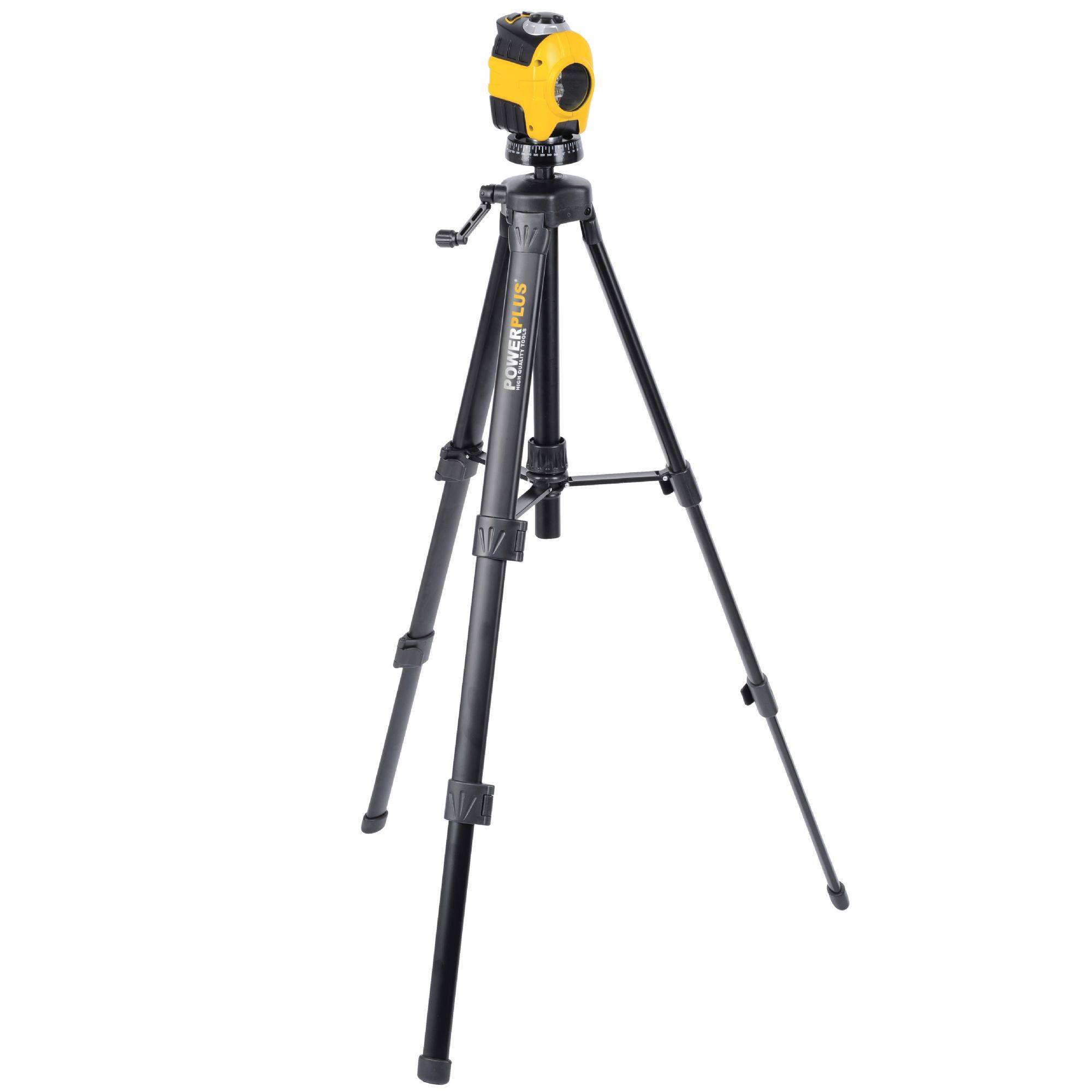 Niveau laser mur et plafond Powerplus avec trépied - Image 1