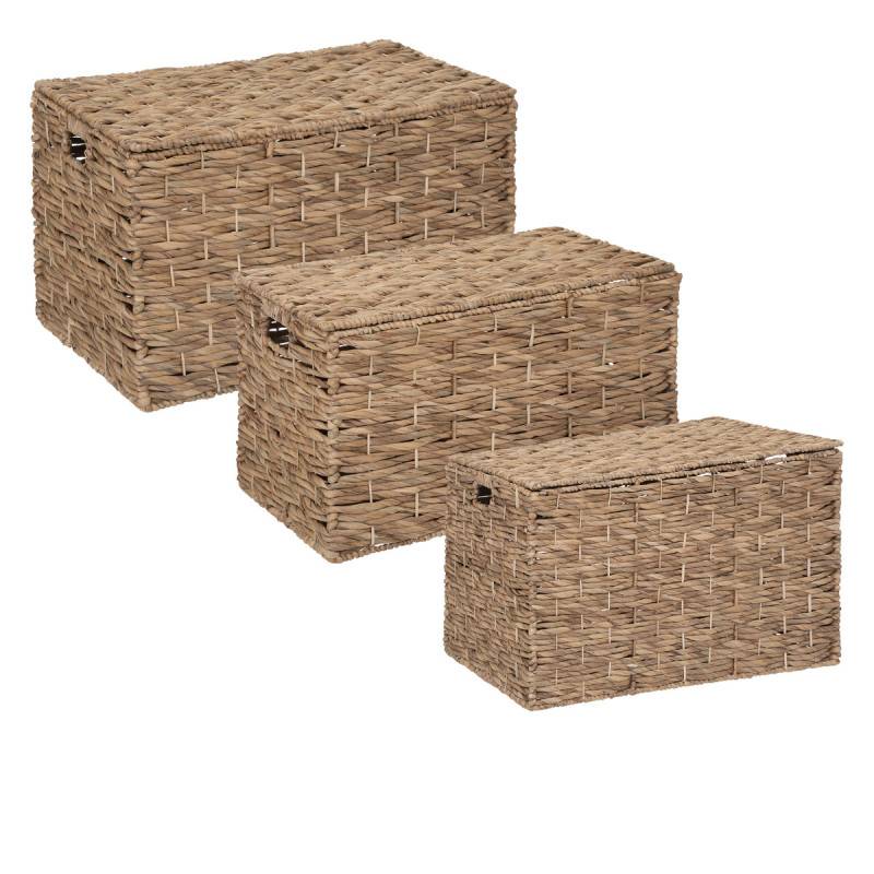 Lot de 3 malles en jacinthe Ori Atmosphera - Imagen 1