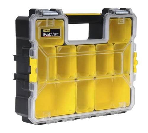 stanley - Organiseur FATMAX profond à 10 compartiments avec loquet en metal | 1-97-518 - Stanley - Image 1