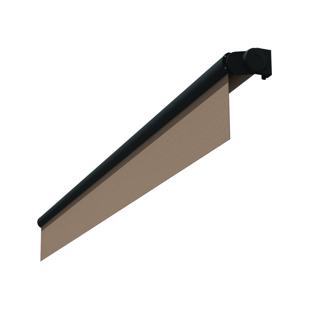 Intersun - Store banne loggia AMARITE 3,00x2,00 M (Manuelle - Gris Anthracite - Taupe) - INTERSUN - Imagen 3