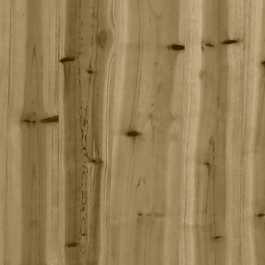 Maison Chic - Jardinière, Bac à fleurs, Pot de fleurs 110x110x23 cm bois de pin imprégné - Imagen 9