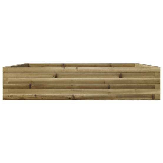 Maison Chic - Jardinière, Bac à fleurs, Pot de fleurs 110x110x23 cm bois de pin imprégné - Imagen 5