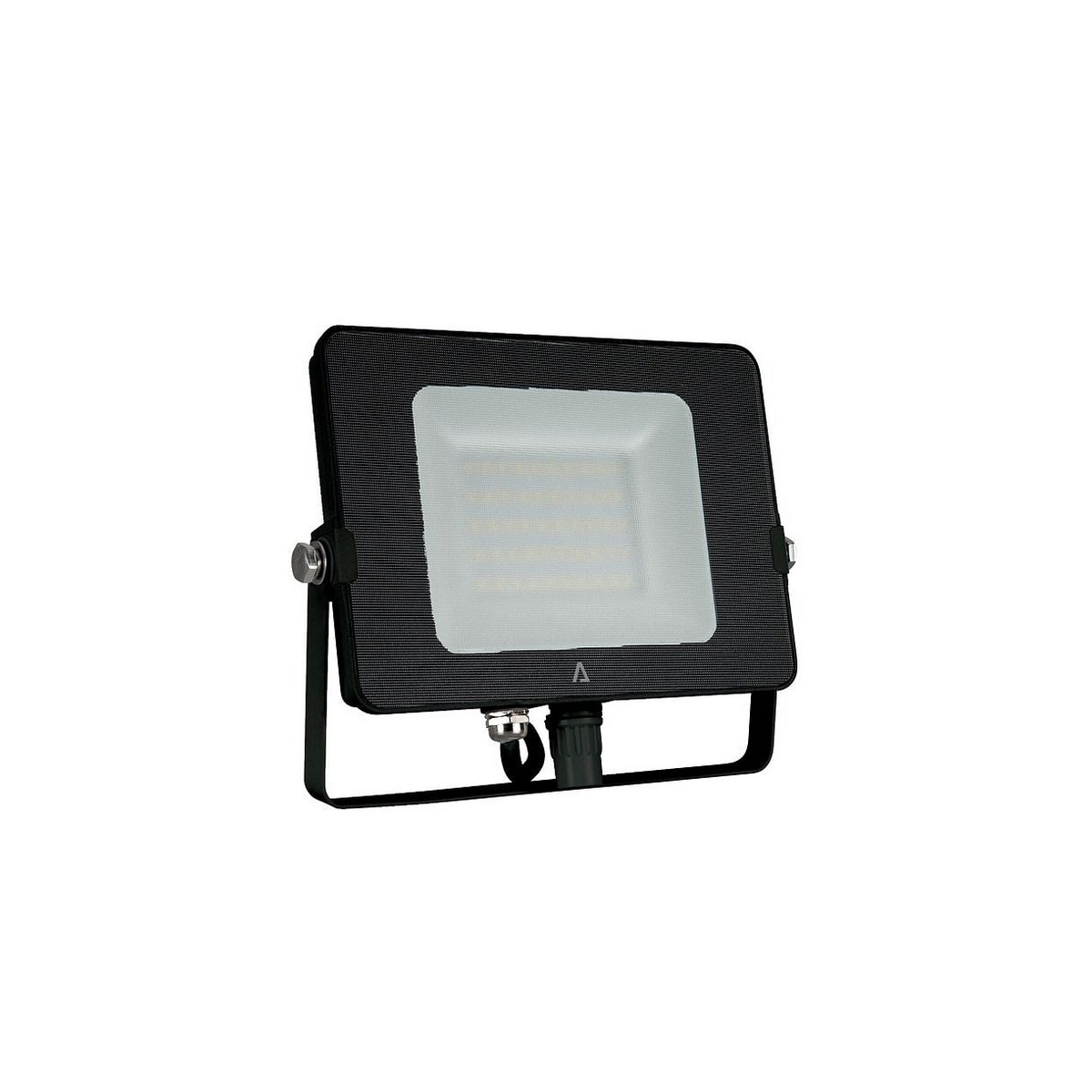 Projecteur spot LED noir 20W SMD 1600Lm Blanc neutre 4000K 230V Extérieur/Intérieur IP65 ASLO - Imagen 1