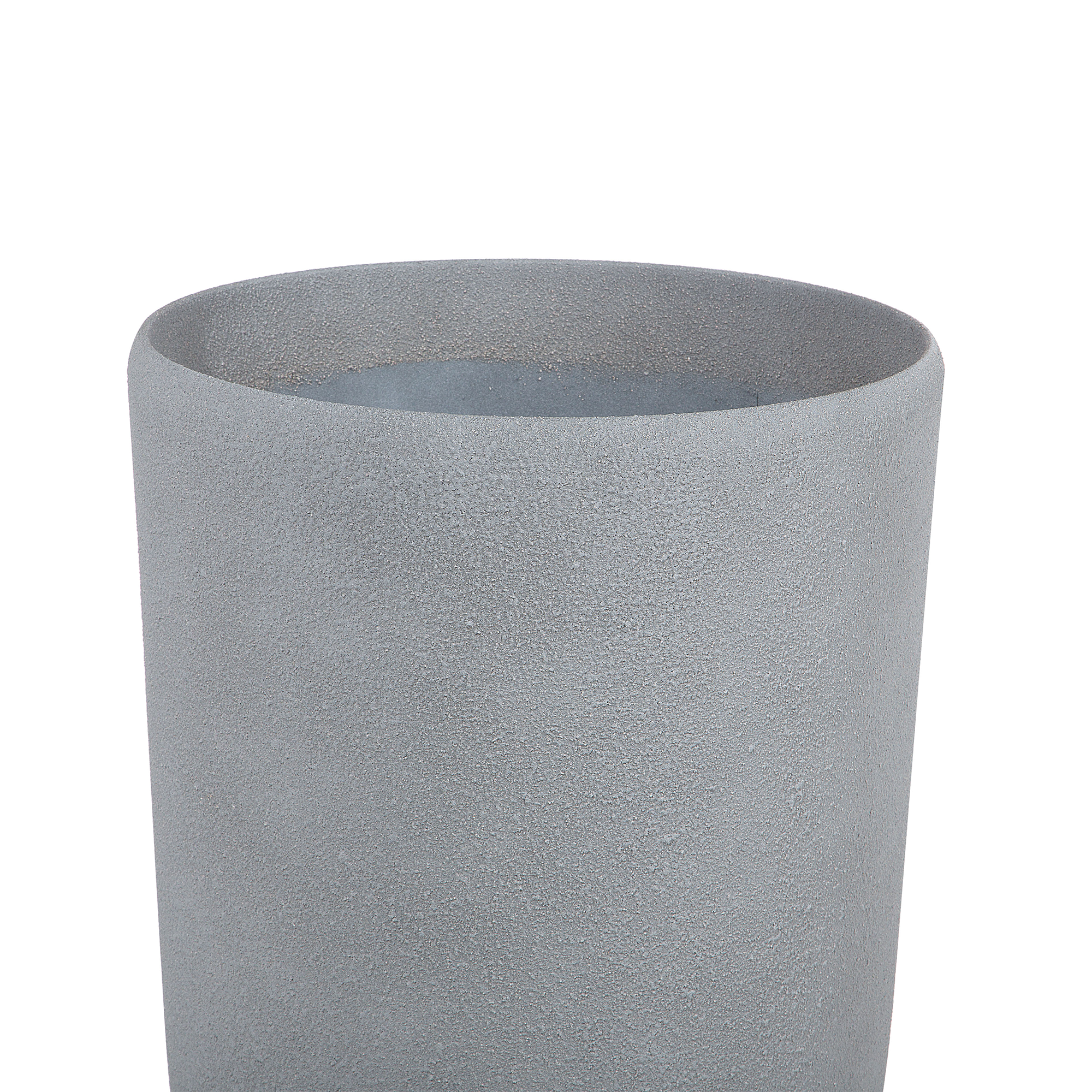 Beliani - Cache-pot d'extérieur Fibre d'argile Gris ABDERA - Beliani - Imagen 5