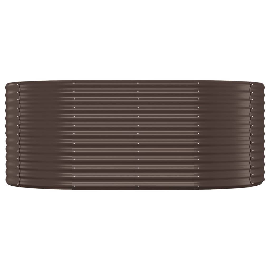 ComfortXL - Carré potager haut acier thermolaqué Marron 175x100x68 cm – ComfortXL Outdoor Living - Image 3