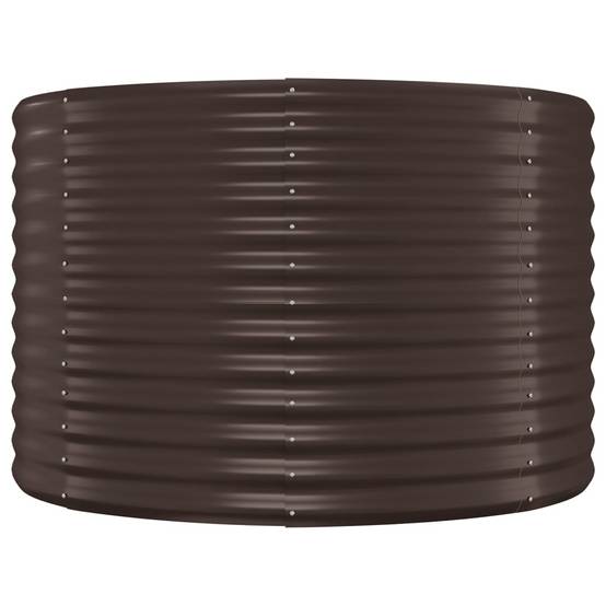 ComfortXL - Carré potager haut acier thermolaqué Marron 175x100x68 cm – ComfortXL Outdoor Living - Image 4