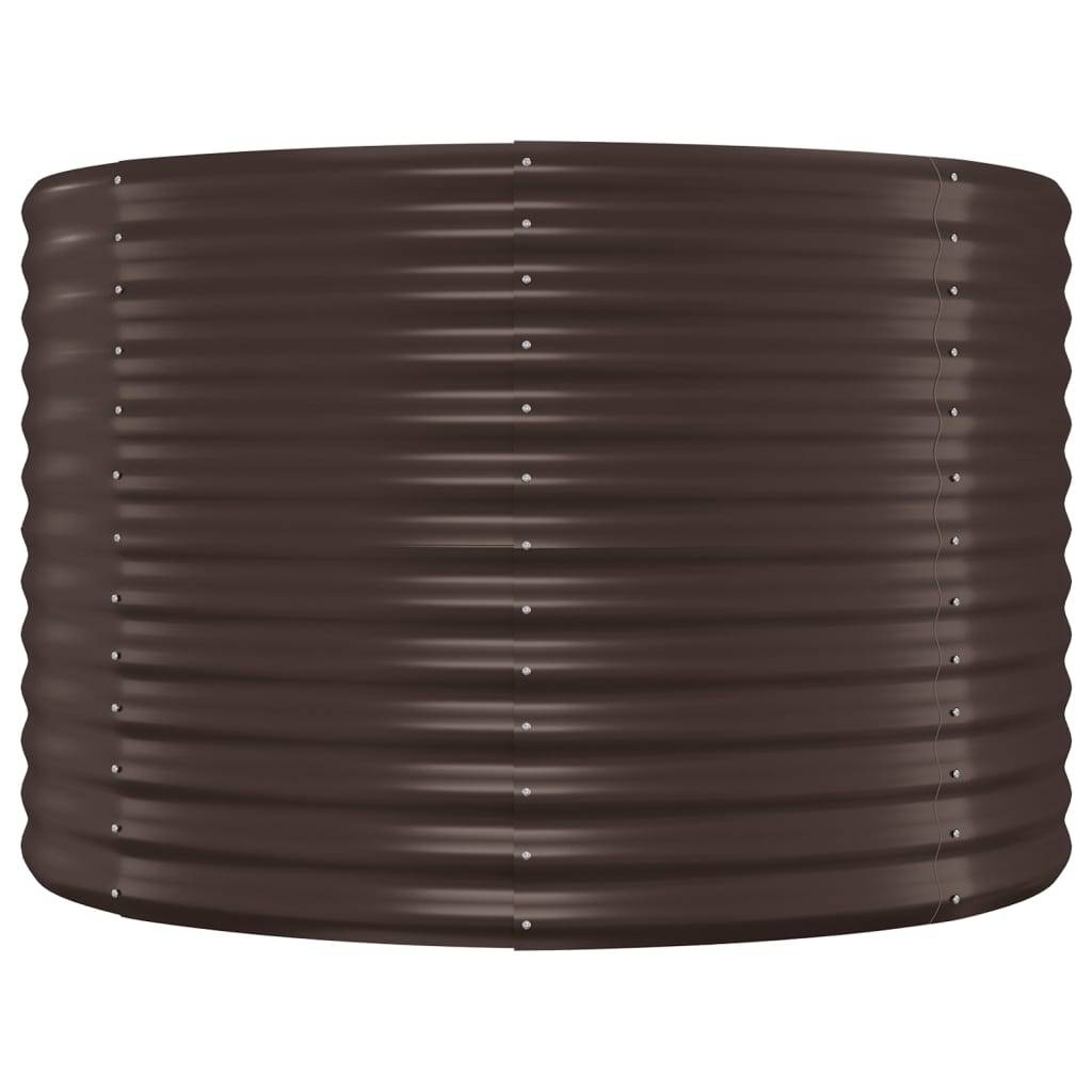ComfortXL - Carré potager haut acier thermolaqué Marron 175x100x68 cm – ComfortXL Outdoor Living - Image 4