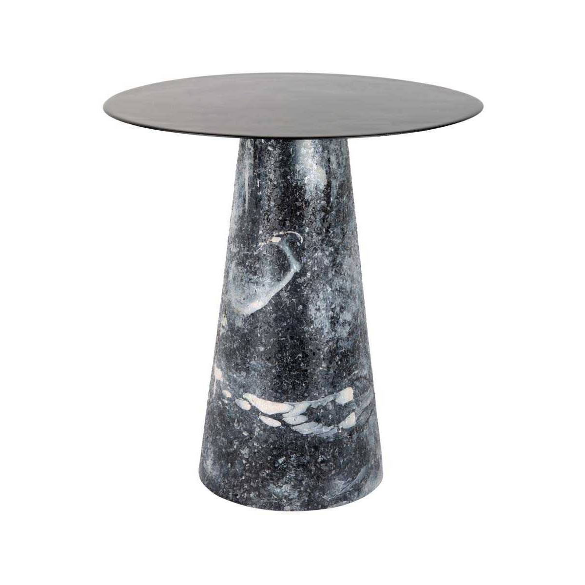 Leitmotiv - Table d'appoint en métal Mosaic Marble High - Image 1