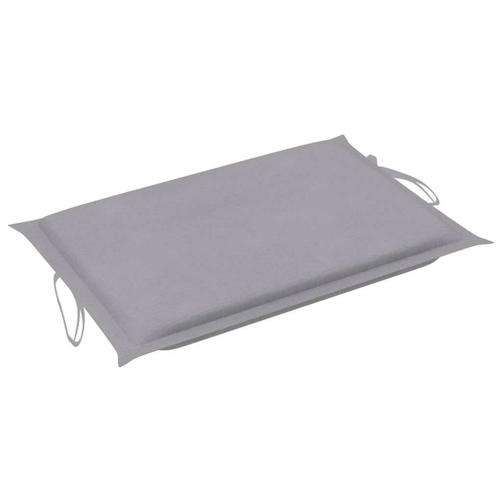 Helloshop26 - Transat chaise longue bain de soleil lit de jardin terrasse meuble d'extérieur avec coussin bois d'acacia solide - Imagen 8