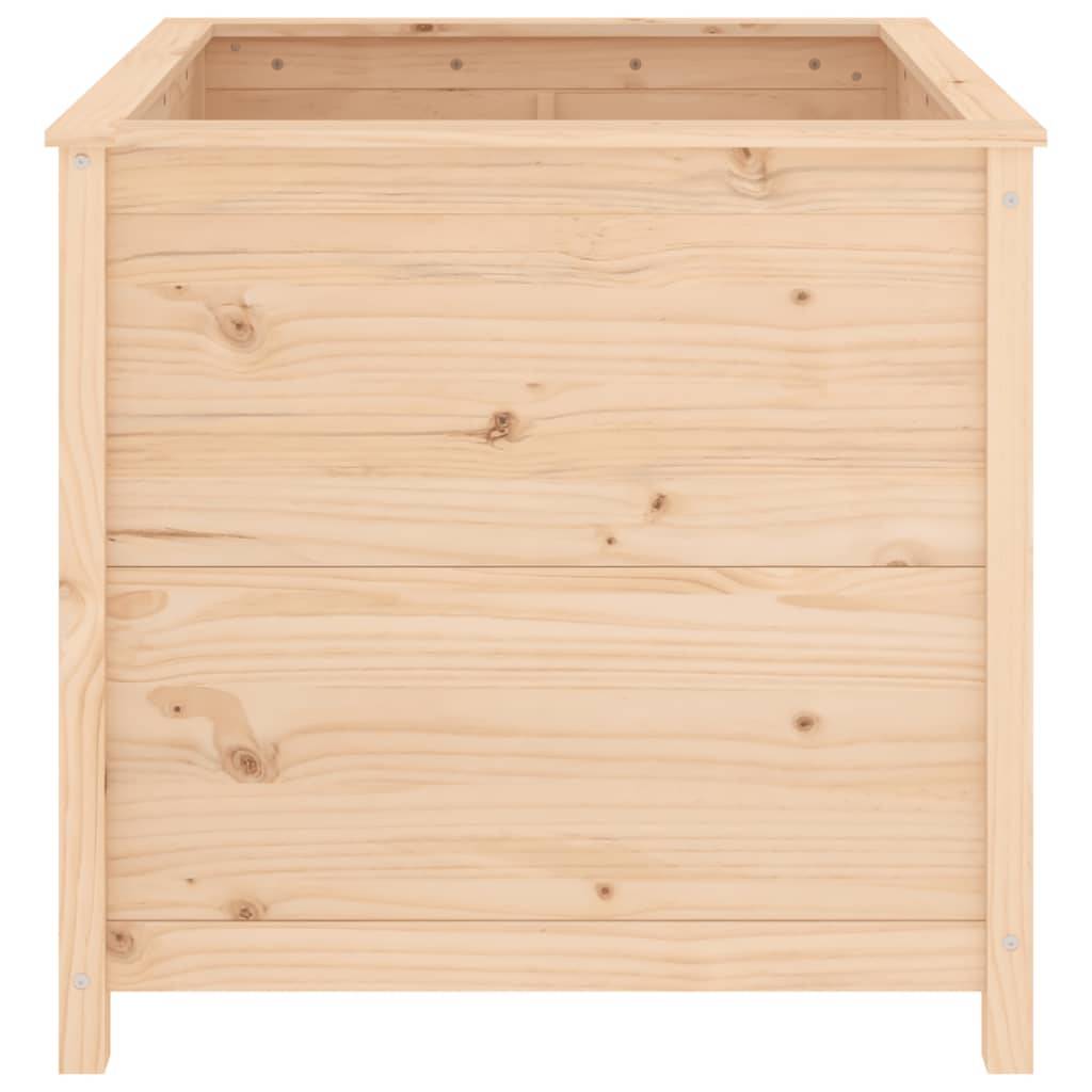 Maison Chic - Jardinière, Bac à fleurs, Pot de fleurs 82,5x82,5x78 cm bois de pin massif - Imagen 4