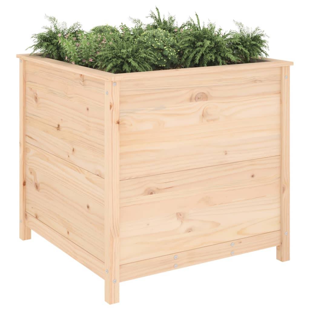 Maison Chic - Jardinière, Bac à fleurs, Pot de fleurs 82,5x82,5x78 cm bois de pin massif - Imagen 3