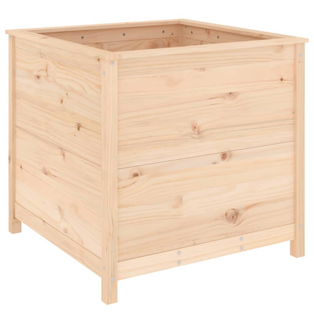 Maison Chic - Jardinière, Bac à fleurs, Pot de fleurs 82,5x82,5x78 cm bois de pin massif - Imagen 6