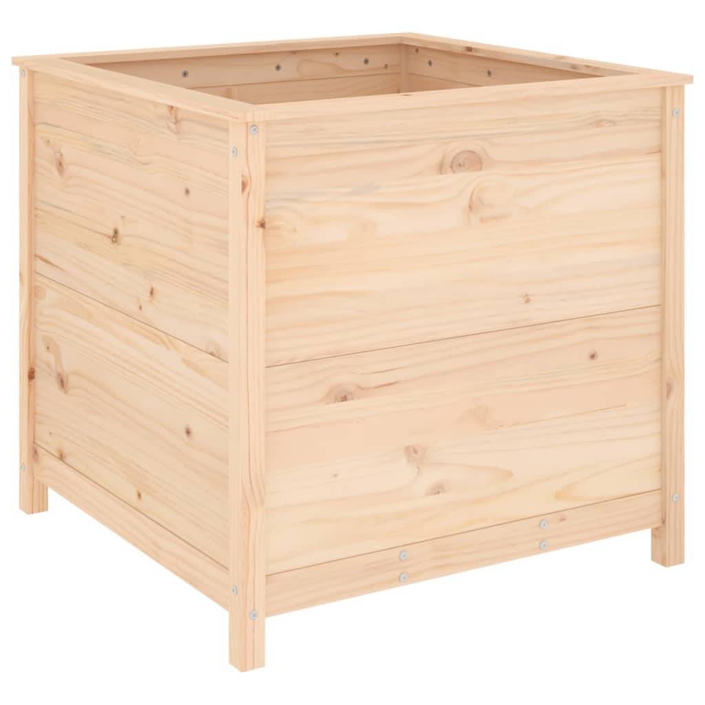 Maison Chic - Jardinière, Bac à fleurs, Pot de fleurs 82,5x82,5x78 cm bois de pin massif - Imagen 1