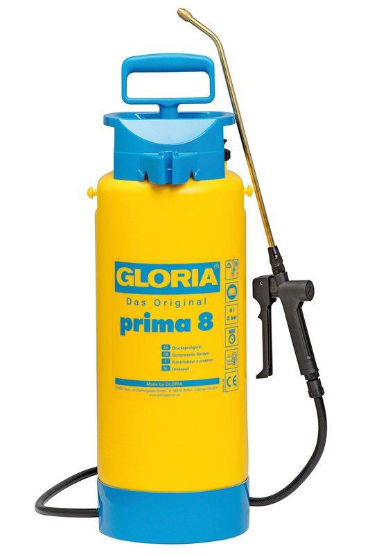Gloria - Pulvérisateur à pression Prima 8 - 8L-Lance et buse laiton Gloria - Imagen 1